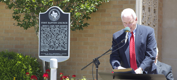 Weatherford dedication