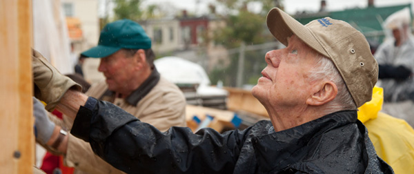 immy Carter builds post-presidential legacy