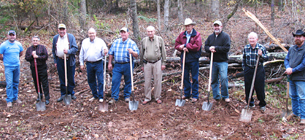 Around the State: Work starts on lake at Dogwood Trails Camp