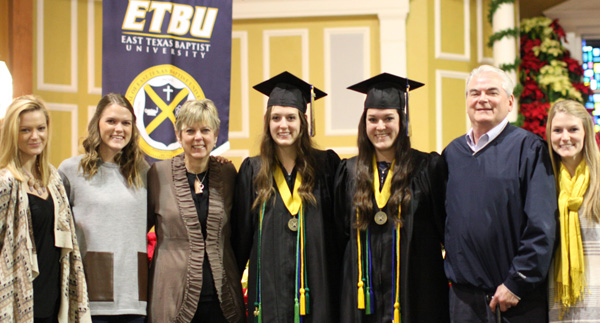 Around the State: Five Kent daughters ETBU graduates