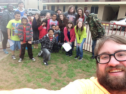 students dallas pollockselfie425