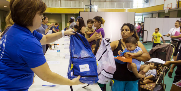 Buckner makes going back to school easier for vulnerable children