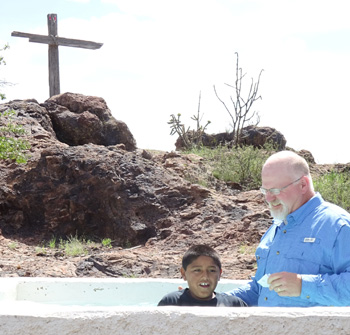 paisano mitchell baptism350