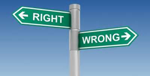 Right or Wrong? Listen to detractors