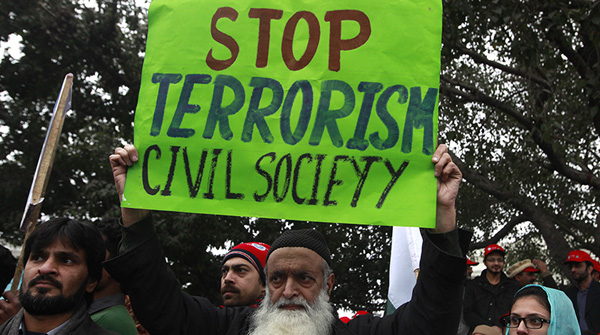 Secretary of State John Kerry speaks at the rollout of the 2014 Report on International Religious Freedom. (State Department Image)