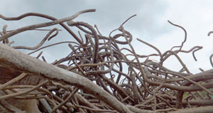 Nagasaki iron debris 300