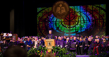 HSU investiture 350