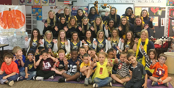 Around the State: HBU receives $5 million gift; ETBU cheer team visits kindergarten class