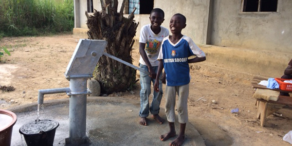 TBM offers pure water and Living Water to Sierra Leone