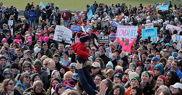 March for Life buoyant over Trump’s anti-abortion promises