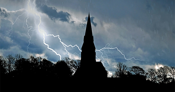 lightning steeple