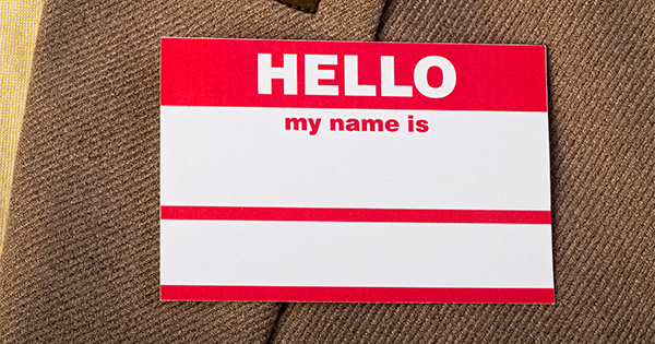 nametag