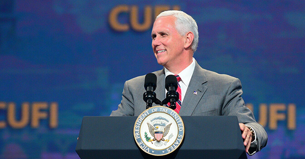 Pence roots administration’s support for Israel in faith