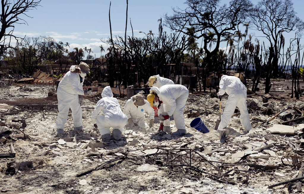 Maui fire survivor recounts experience, TBM response